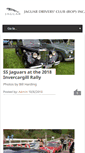 Mobile Screenshot of jaguardriversbop.co.nz