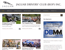 Tablet Screenshot of jaguardriversbop.co.nz